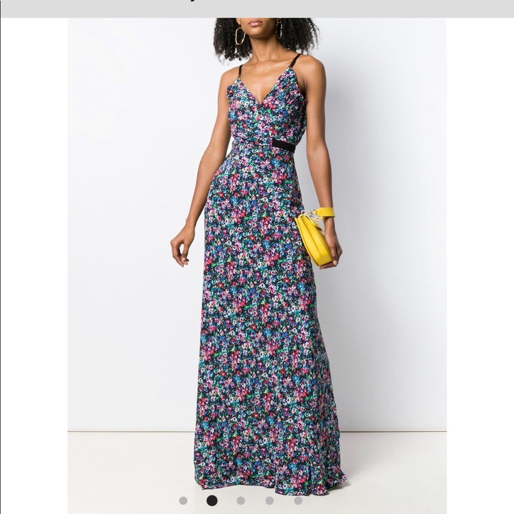 Saloni floral gown